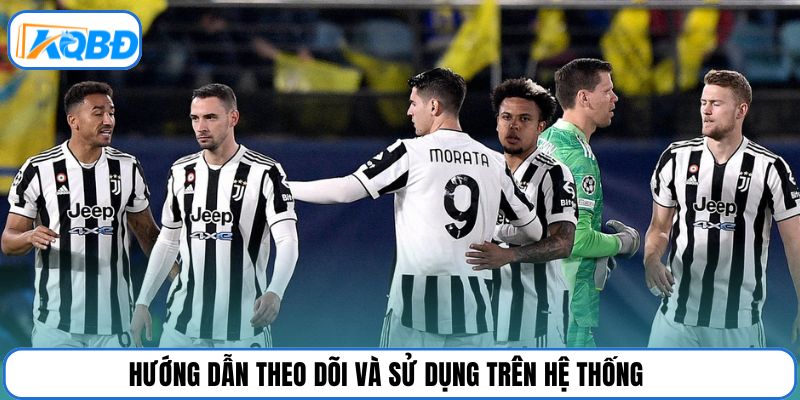 Hướng dẫn theo dõi và sử dụng trên hệ thống