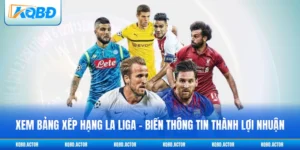 Xem bảng xếp hạng La Liga - Biến Thông Tin Thành Lợi Nhuận